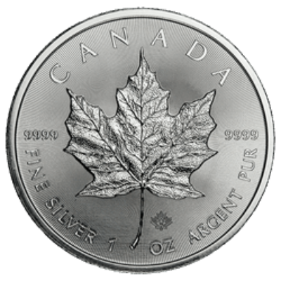 1 Oz Silver Maple Leaf