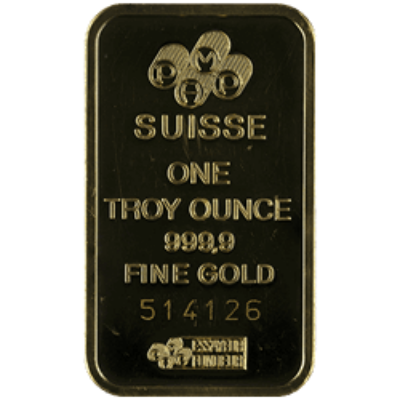 1 OZ GOLD BAR