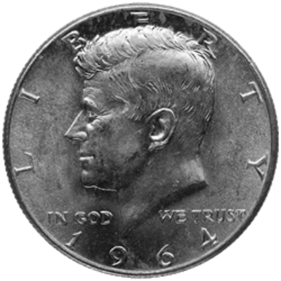 90% SILVER COINS – KENNEDY HALF DOLLARS BU