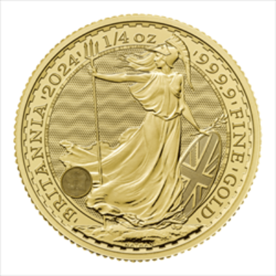 2024 1/4 OZ GREAT BRITAIN GOLD BRITANNIA