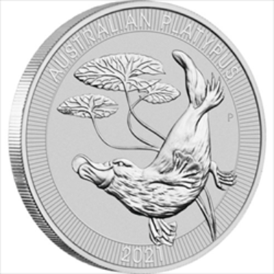 2021 1.5 OZ AUSTRALIAN SILVER PLATYPUS