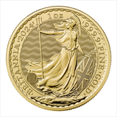 2024 1 OZ GREAT BRITAIN GOLD BRITANNIA