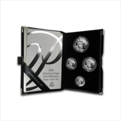 4-PIECE AMERICAN PLATINUM EAGLE PROOF SET