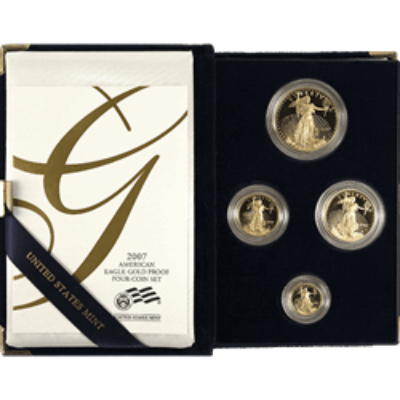 AMERICAN GOLD EAGLE 4-PIECE PROOF SET