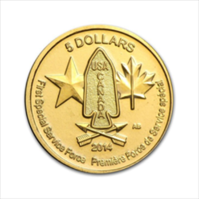 1/10 OZ GOLD DEVILS BRIGADE