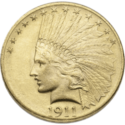 $10 U.S. GOLD INDIAN BU