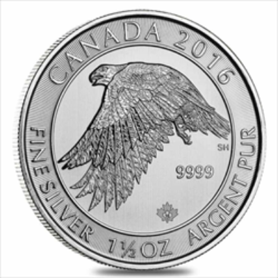 2016 1.5 OZ SILVER FALCON