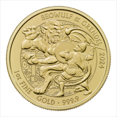 2024 1 OZ GOLD MYTHS AND LEGENDS BEOWULF