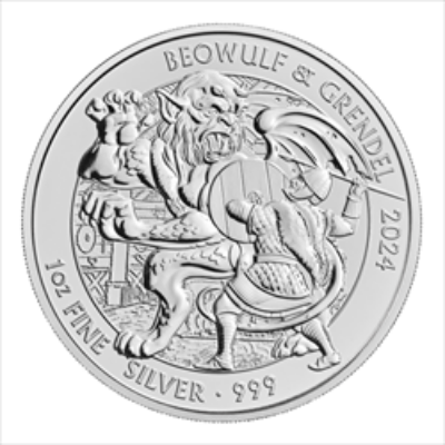 2024 1 OZ SILVER MYTHS AND LEGENDS BEOWULF