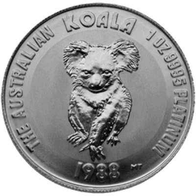 1 Oz Platinum Koala (Year Varies)