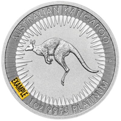 1 Oz Perth Platinum Kangaroo