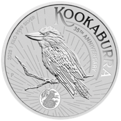 2025 KILO AUSTRALIAN SILVER KOOKABURRA