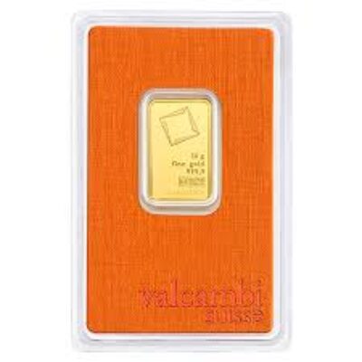 10 gram Gold Bar – Valcambi (Carded)